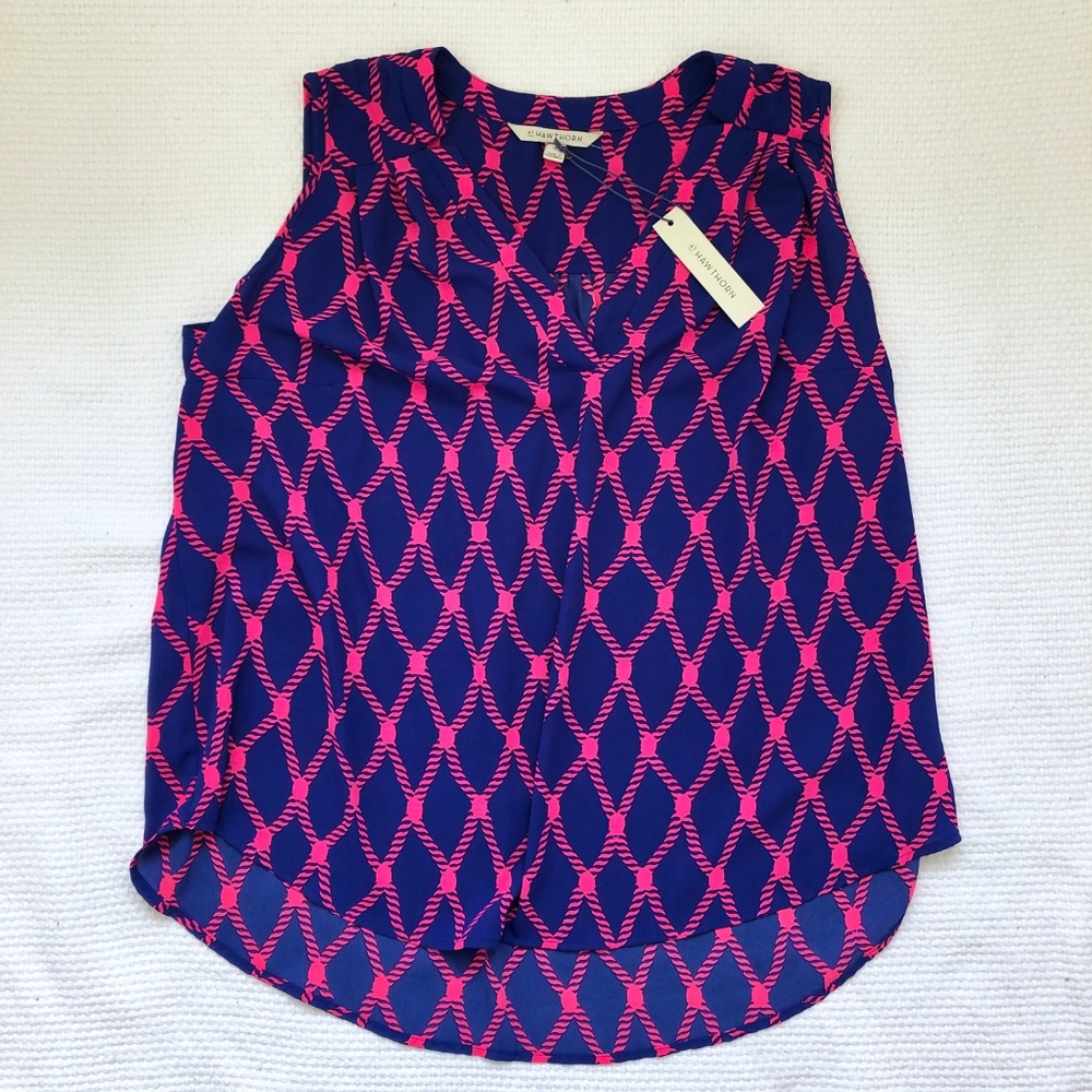 STITCH FIX 41Hawthorn Shalley Split Neck Blouse - Picture 4 of 7